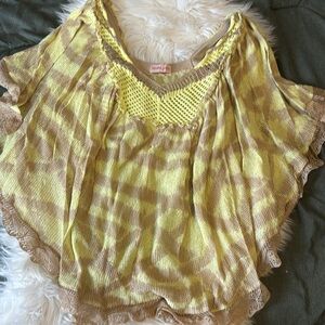 A n t h r o p o l o g i e • Sweater 70s boho poncho